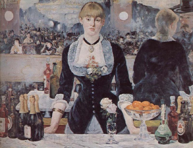 Edouard Manet A bar at the folies-bergere